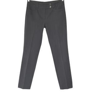 Rene Lezard Women’s Pants Size 34 (US 2) Dark Gray Straight Leg Trousers Germany